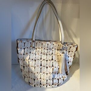 Patricia Nash mizzana twisted braid Tote